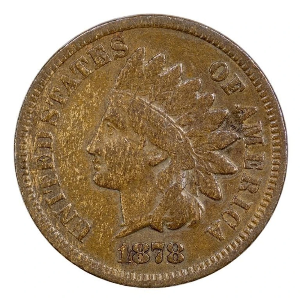 VF-20 1878 Indian Cent