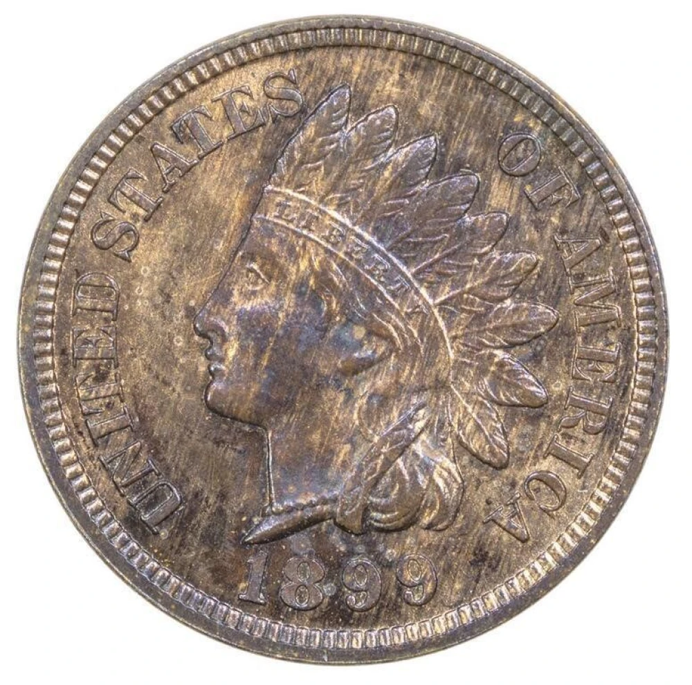 Proof-63 RB 1899 Indian Cent