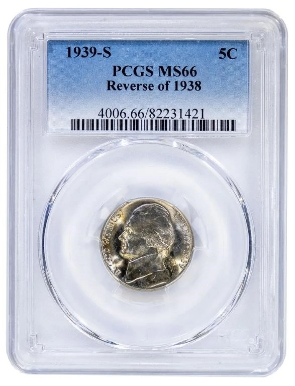 PCGS MS-66 1939-S Nickel