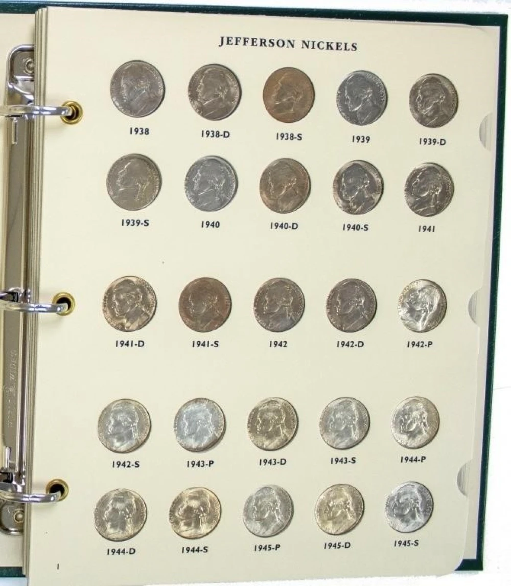 Mint State 1938-75-PDS Jefferson Nickel Set
