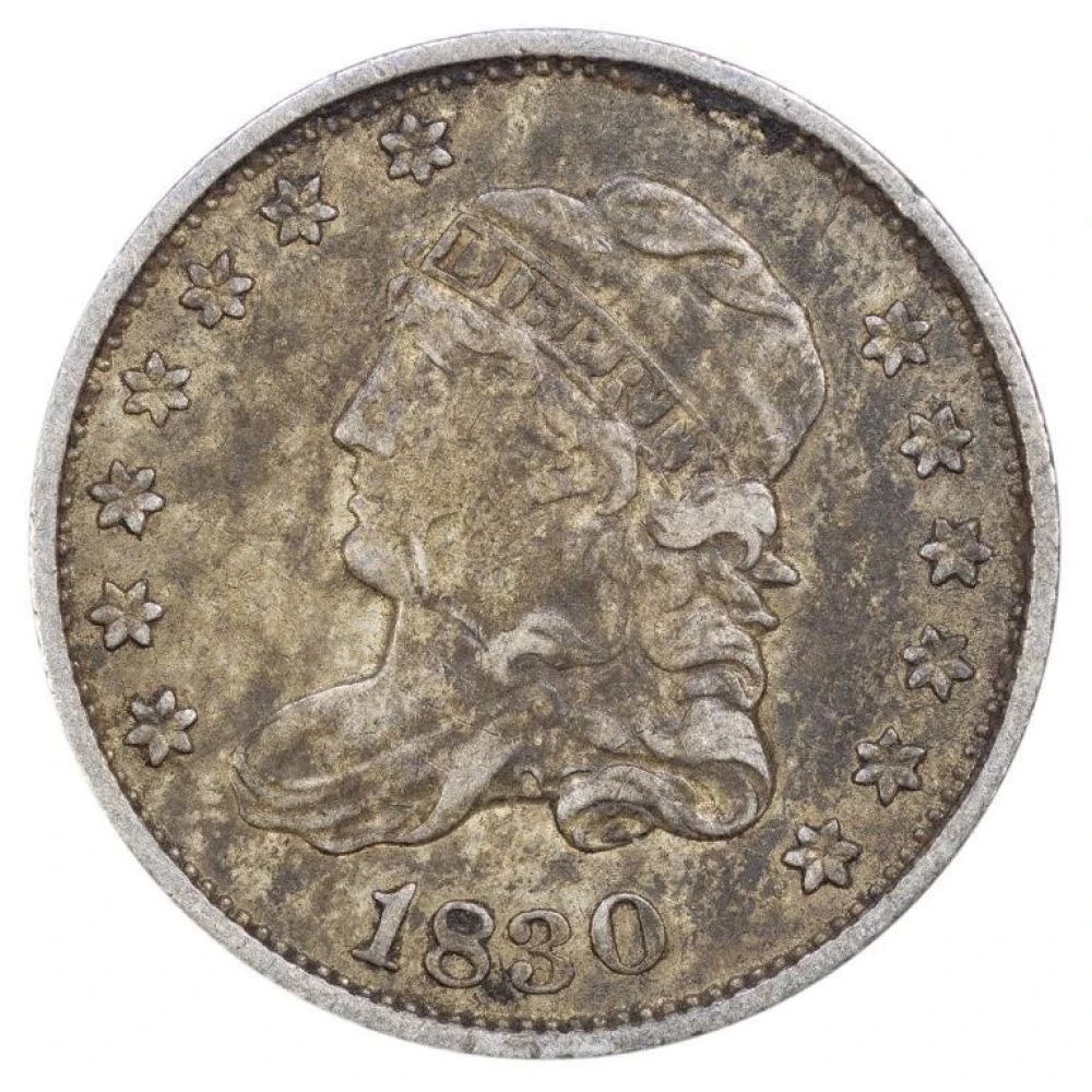 VF-30 1830 Half Dime