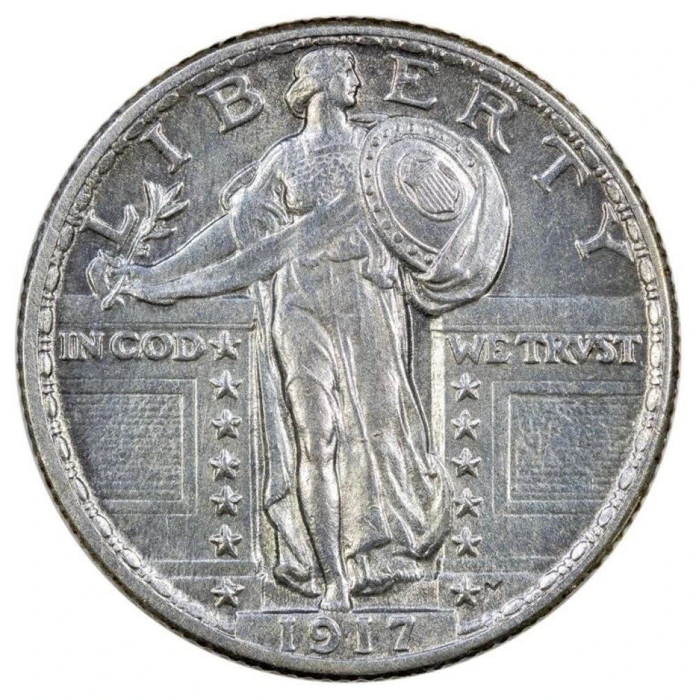 MS-60 Details 1917 Type II Quarter