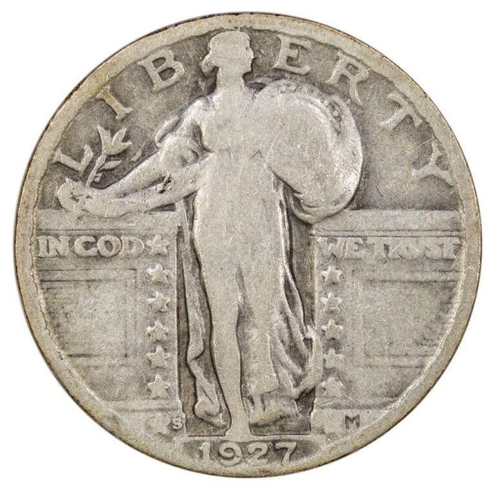 VG 1927-S Standing Liberty Quarter