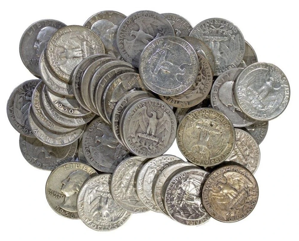 A 2nd Roll of Circ. Silver Washington Quarters