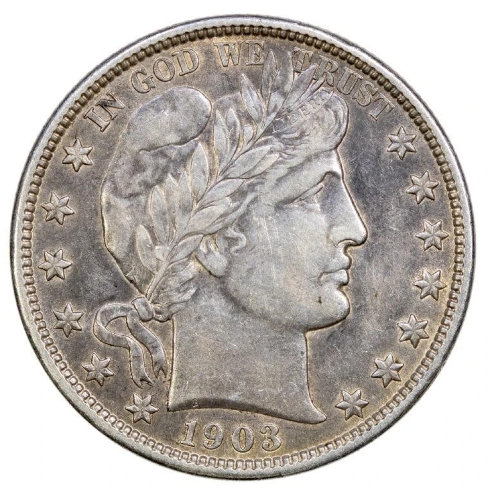 AU-50 1903-O Half Dollar