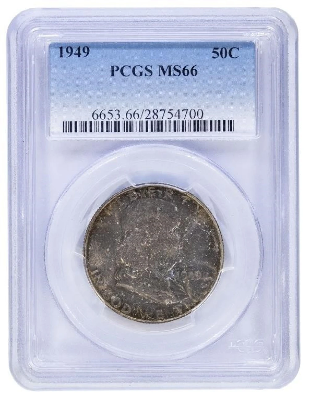 PCGS MS-66 1949 Franklin Half Dollar