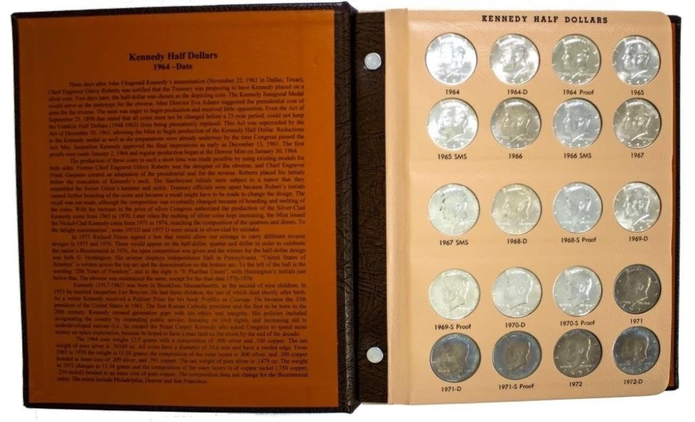 1964-2001 Kennedy Half Dollar Set