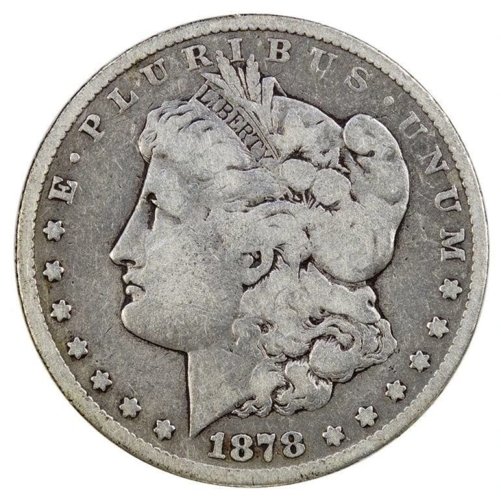 VG-10 1878-CC Morgan Dollar