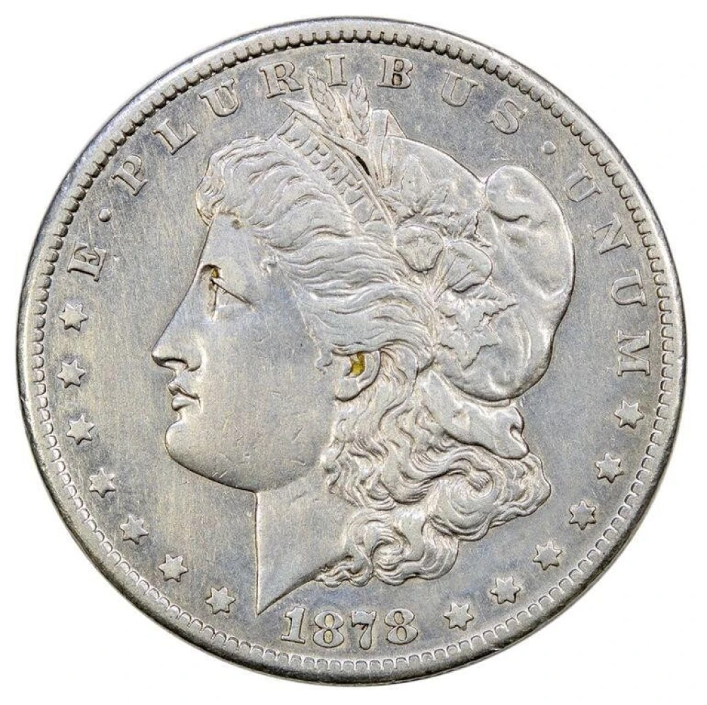 EF-45 Details 1878-CC Morgan $1