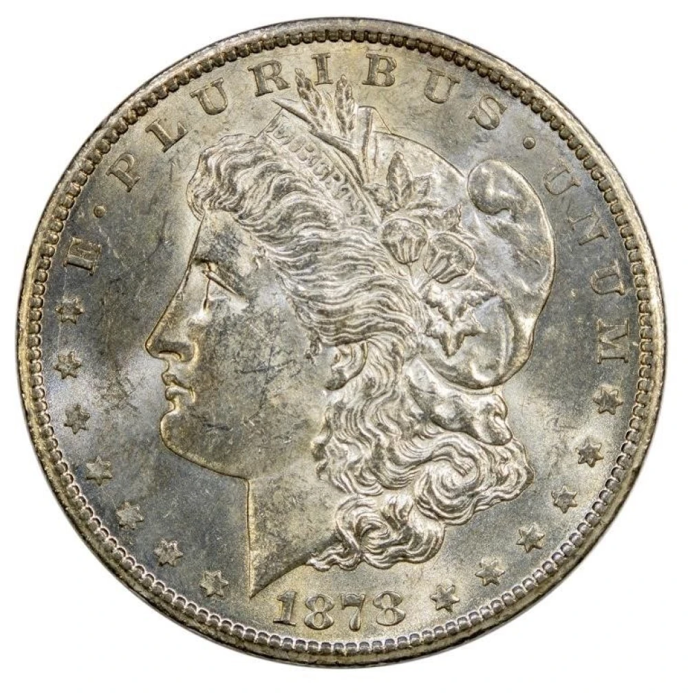 BU-60+ 1878-CC Morgan Dollar