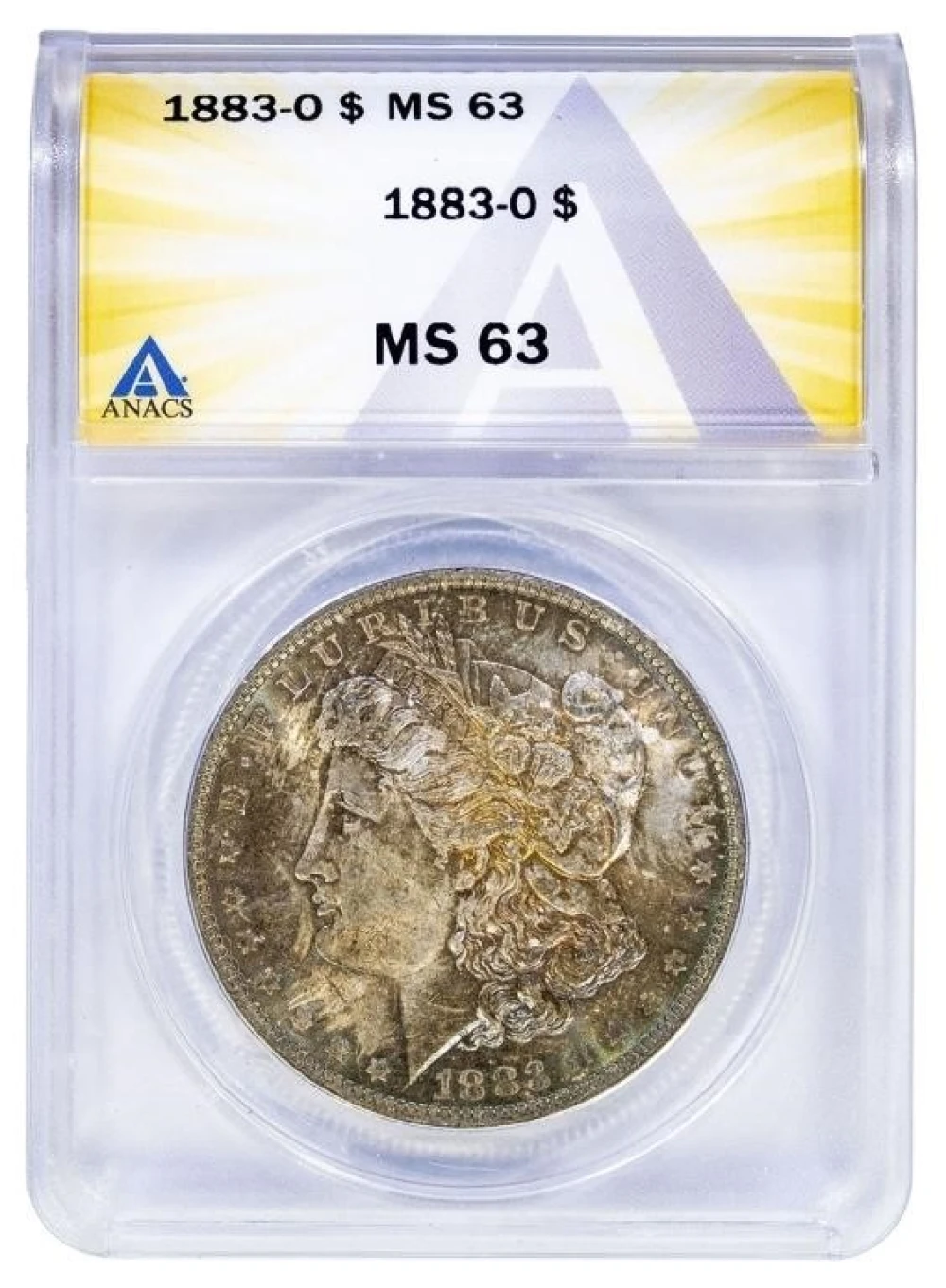ANACS MS-63 1883-O Morgan Dollar