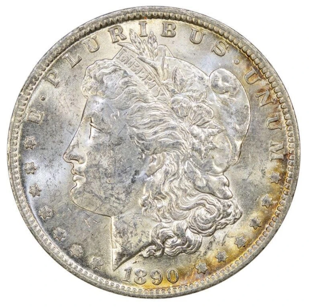 MS-60 1890-O Morgan Dollar