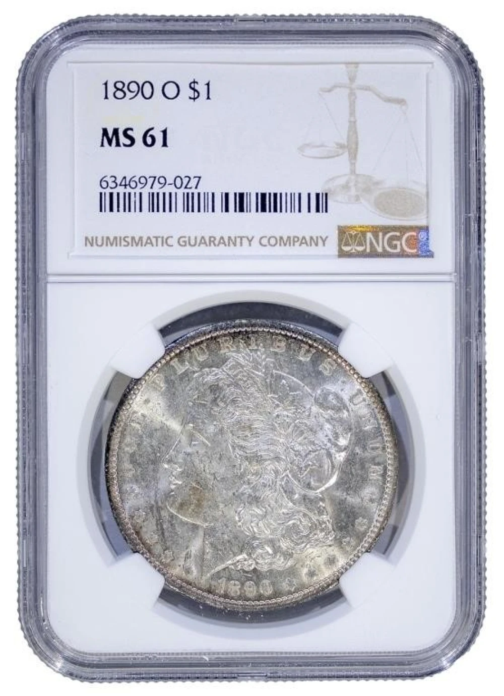 NGC MS-61 1890-O