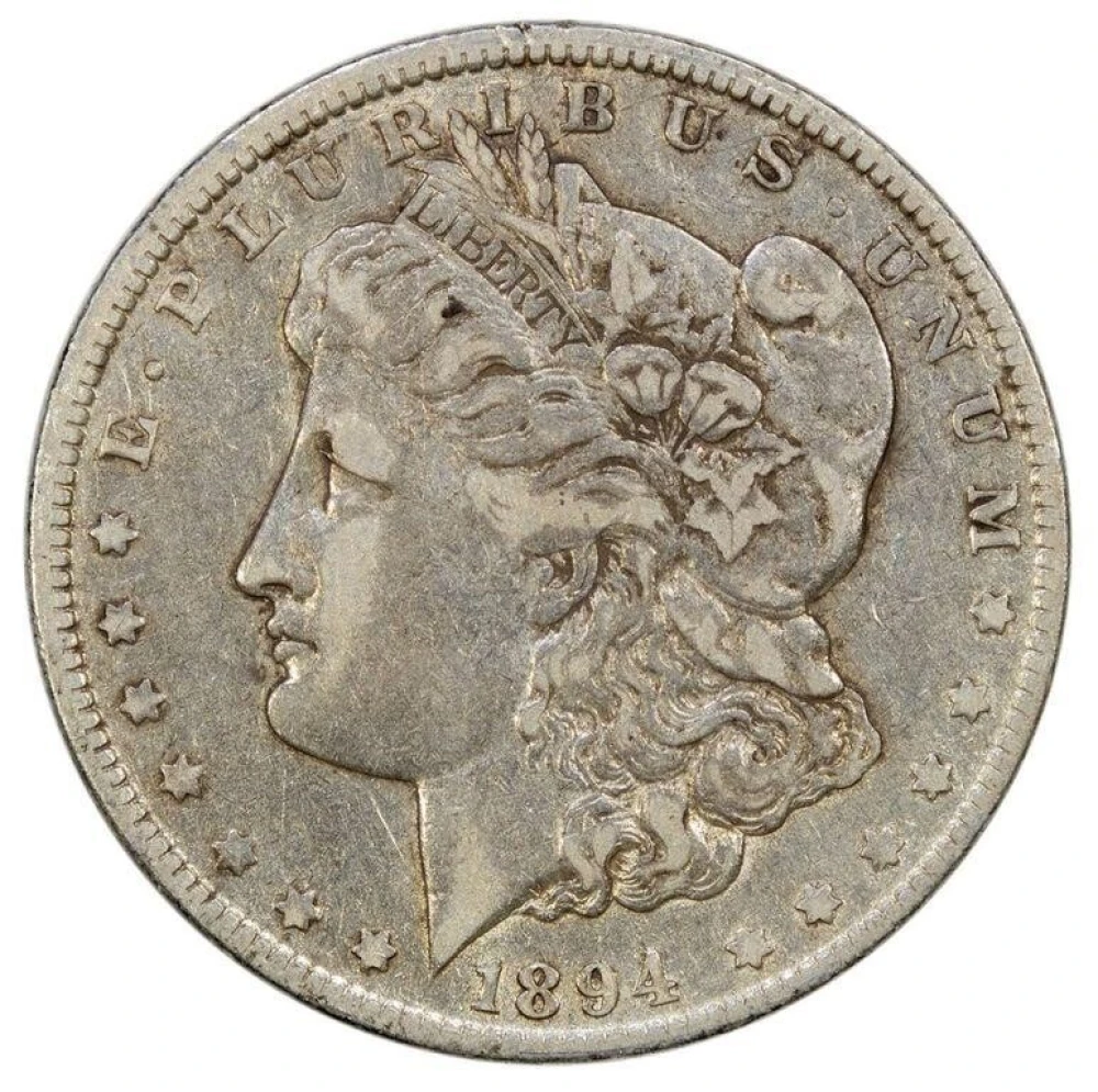 EF-40 1894-O Morgan Dollar