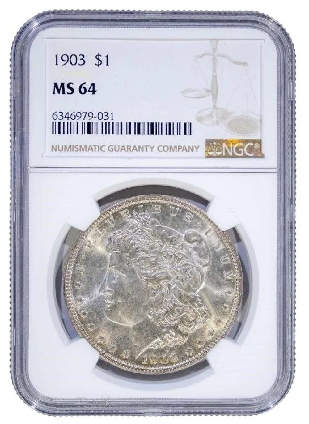 NGC MS-64 1903 Morgan Dollar