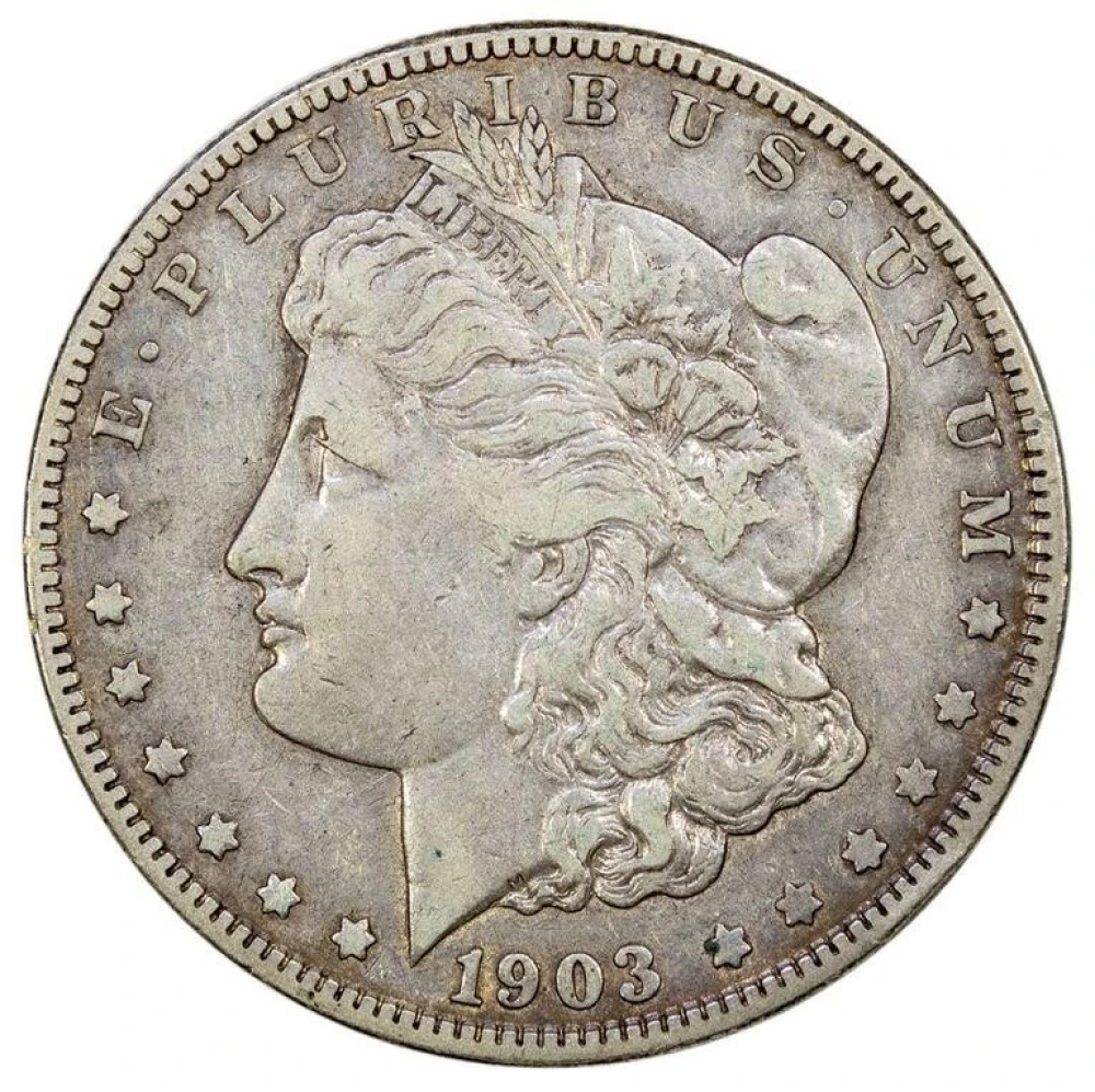 VF-35 or Finer 1903-O Morgan Dollar