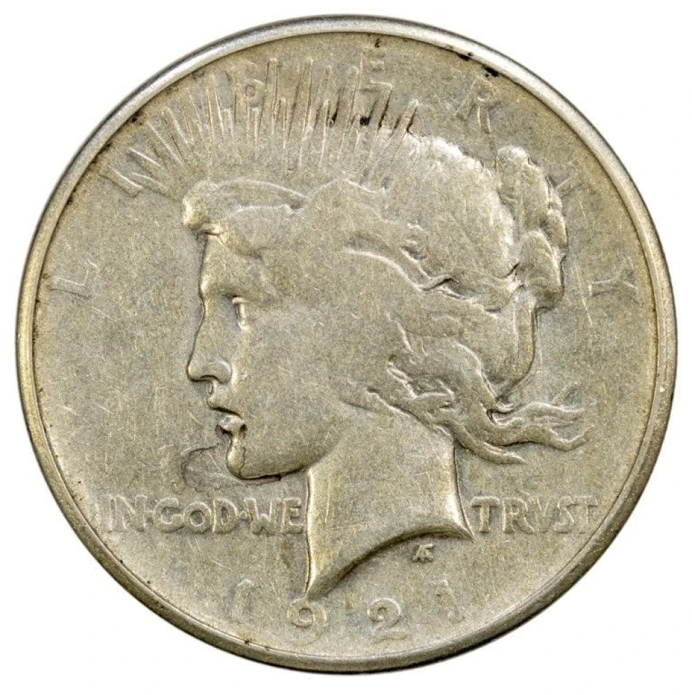 VF-20 1921 Peace $1