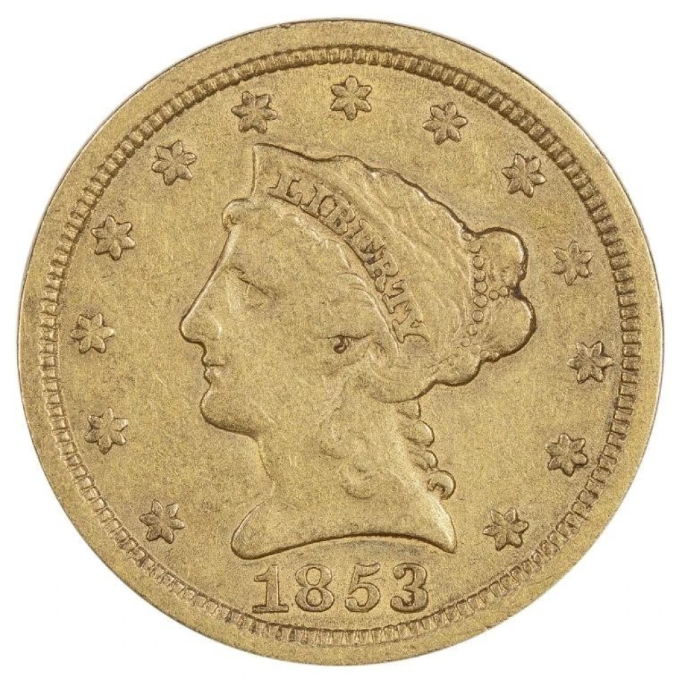 VF-20 1953 $2.5 Gold Liberty