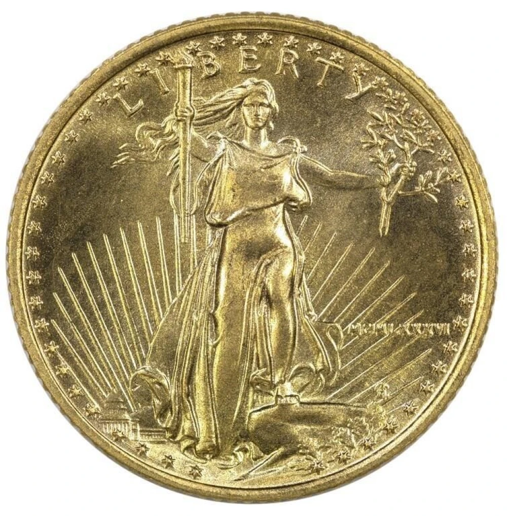 Superb Gem 1/10th oz MS-69 1986 Gold Eagle $5