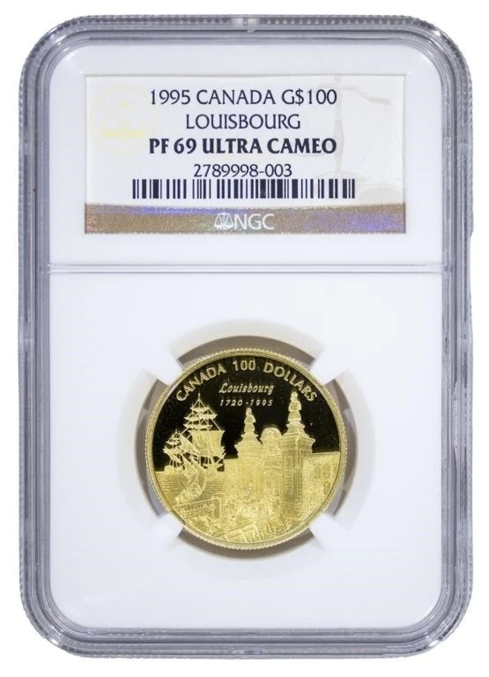 NGC Proof-69 UC 1995 1/4 Ounce Gold