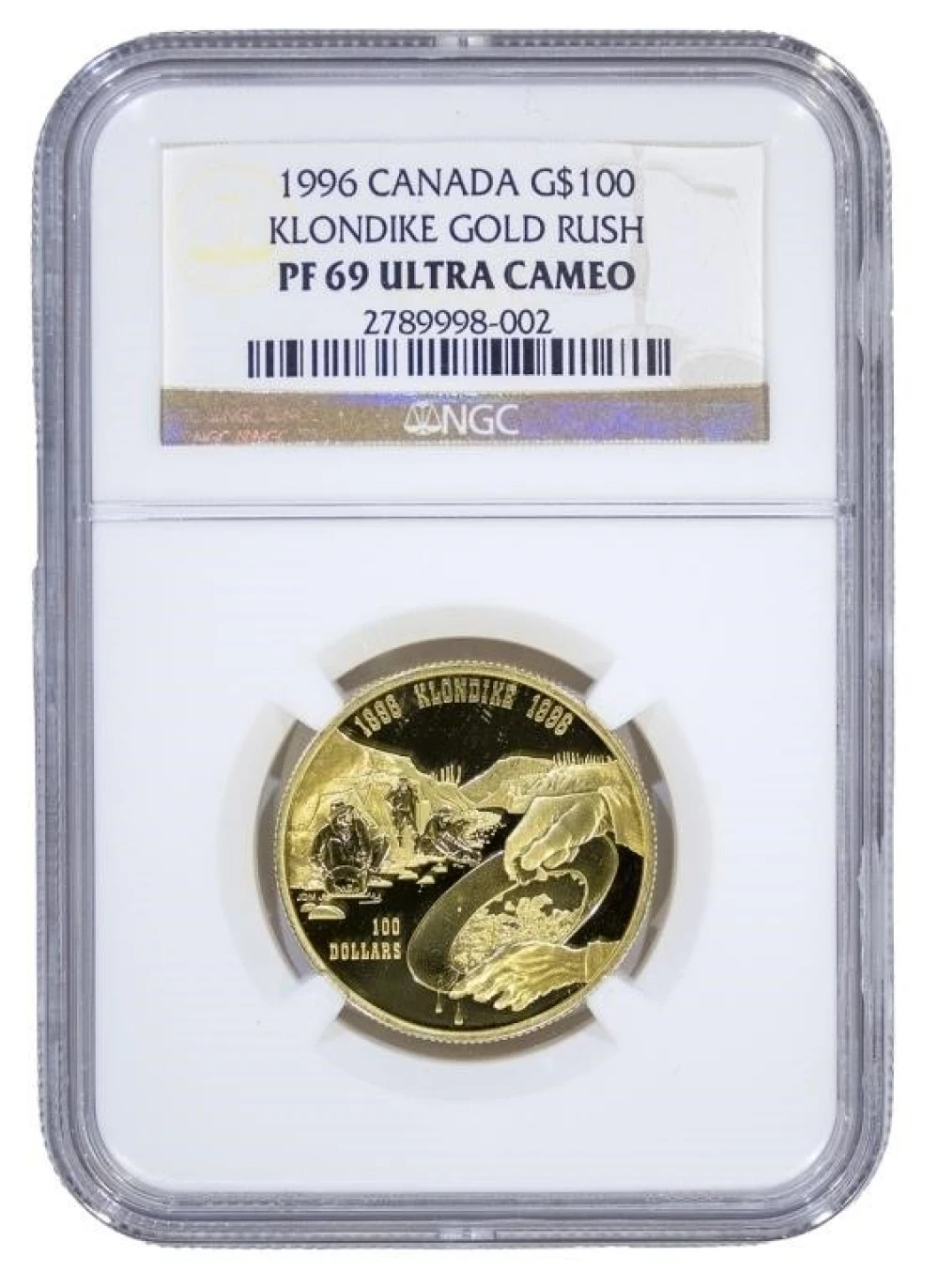NGC Proof-69 UC 1996 1/4 Ounce Gold