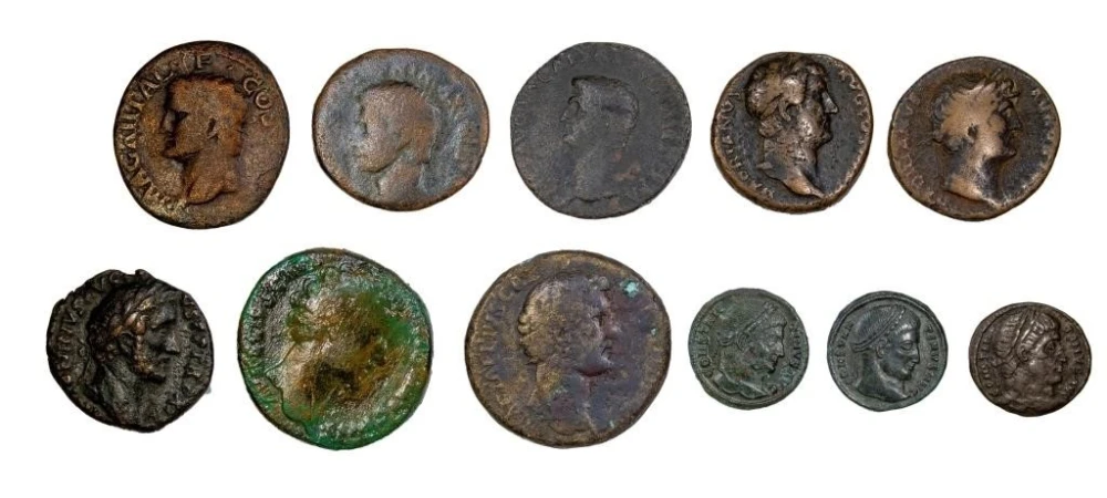 Rome. Group of Bronze Empire Pieces