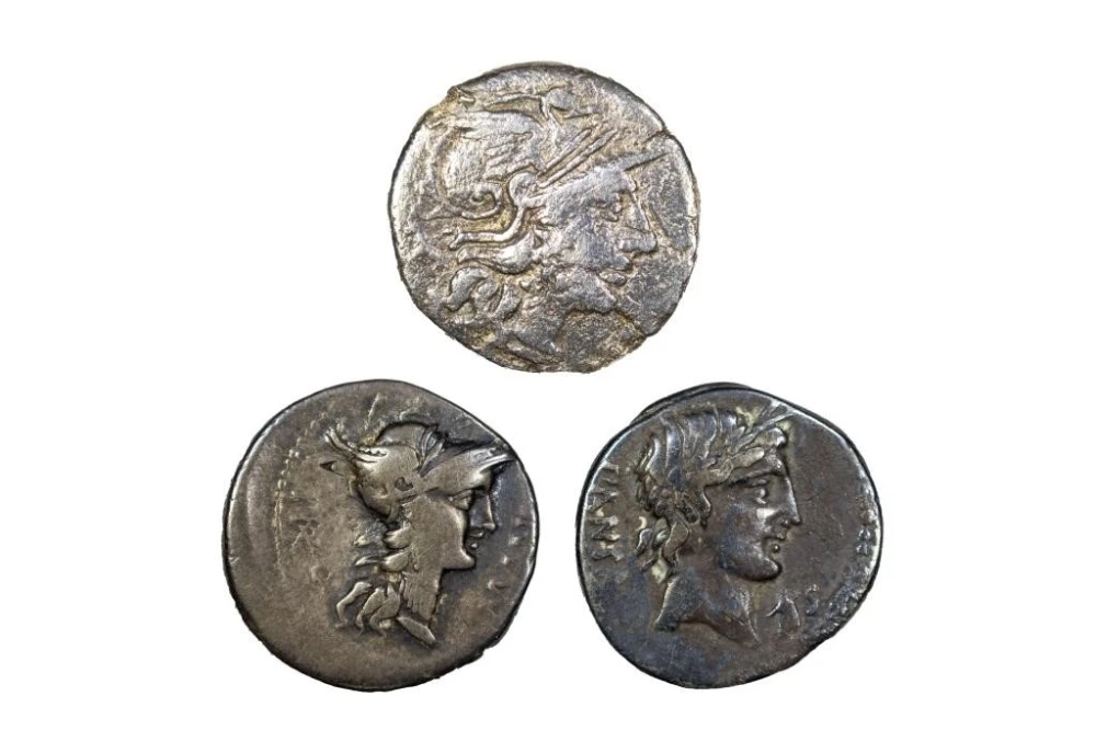 Rome. Republic. Trio of Silver Denarii