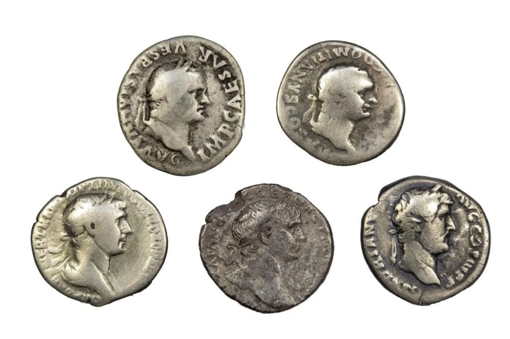 Rome. Emperor Run of Silver Denarii