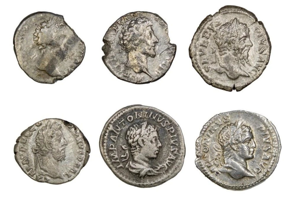 Rome. Half Dozen Silver Denarii