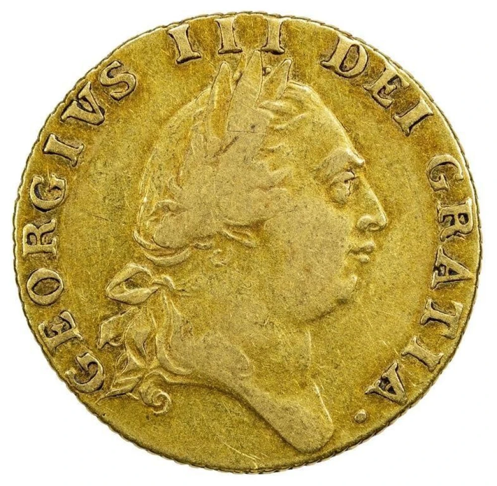 England. VF-20 1788 Gold Guinea