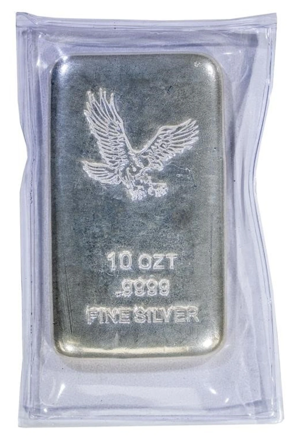 Poured 10 oz Silver Bar