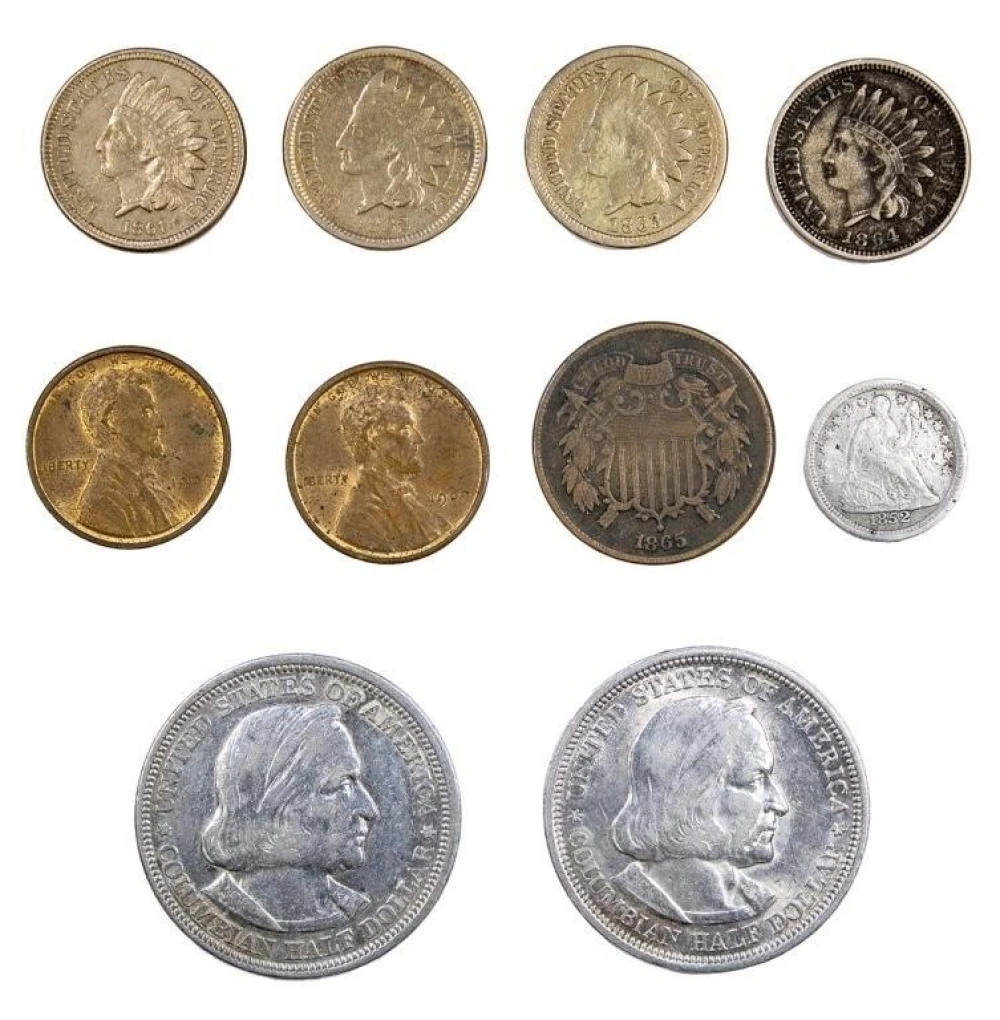 10 Piece Commemorative & Type Lot