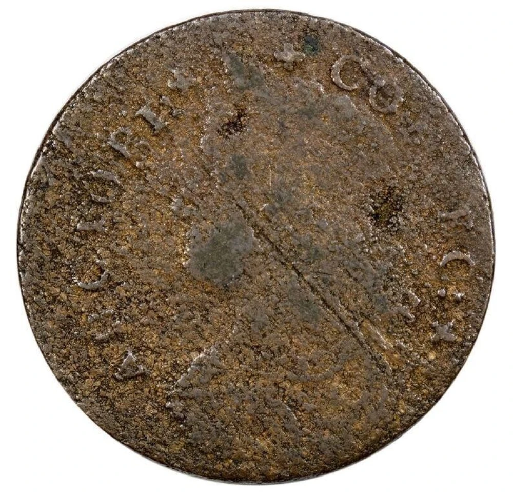 Connecticut. VF Details 1787 Copper
