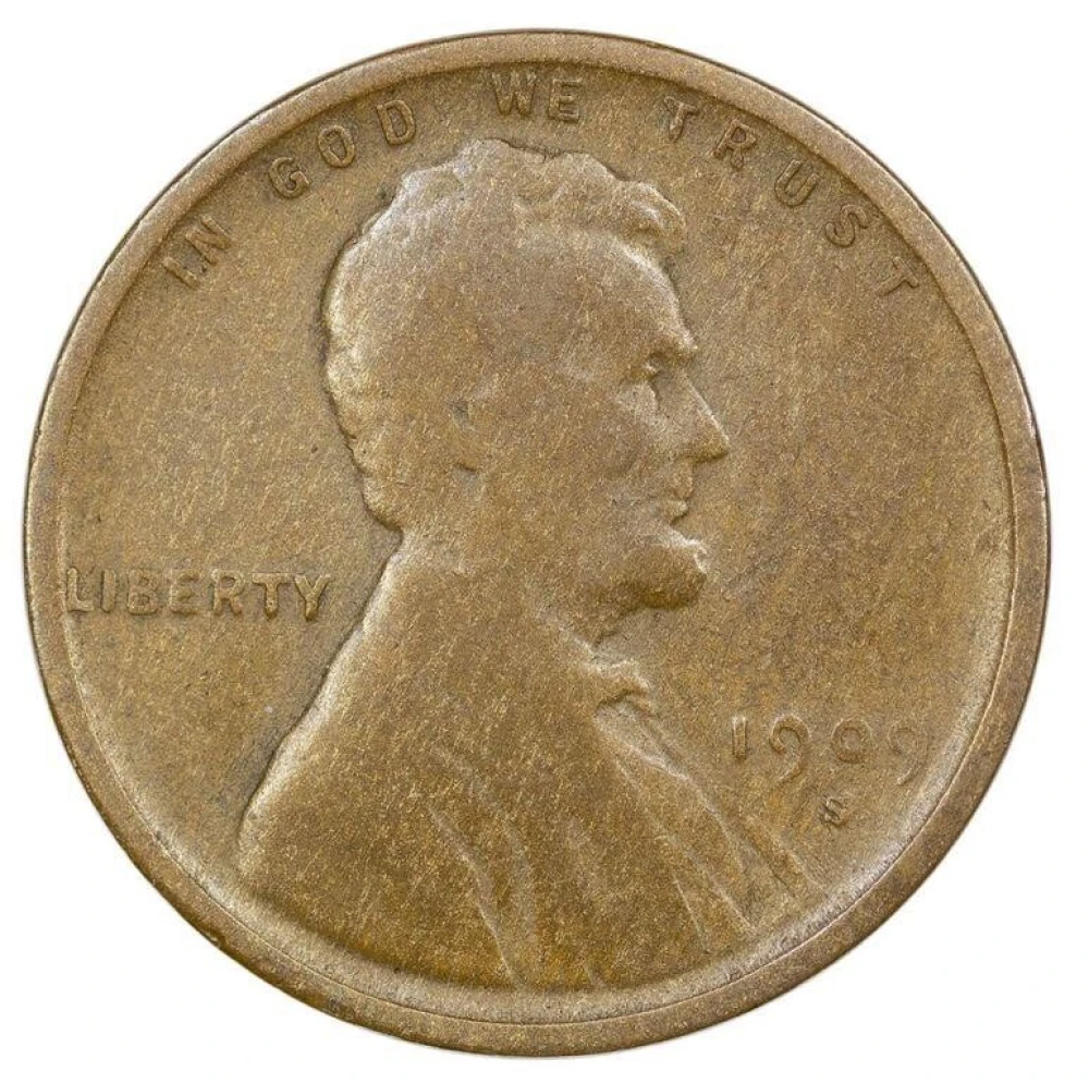 VG-10 1909-S Lincoln Cent