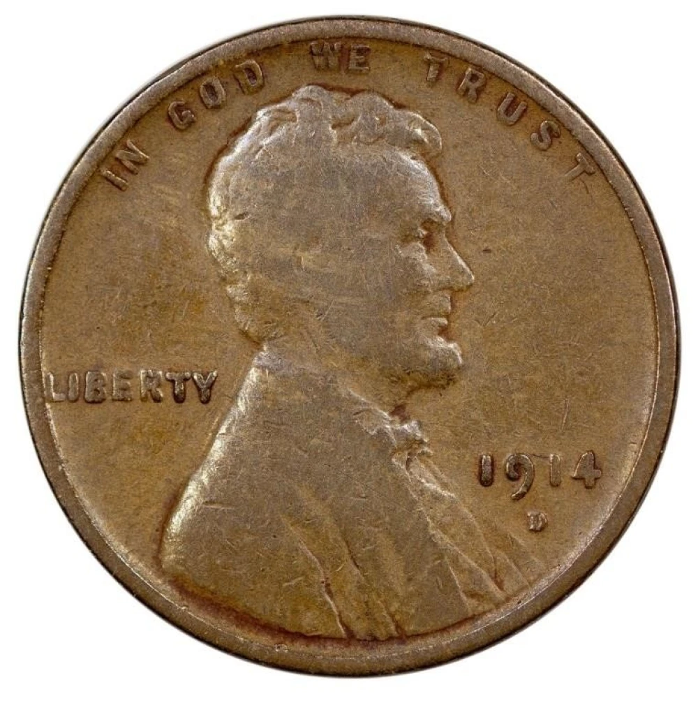 VG-8 1914-D Cent