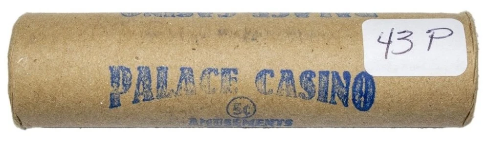 Original 1943-P Jefferson Nickel Roll