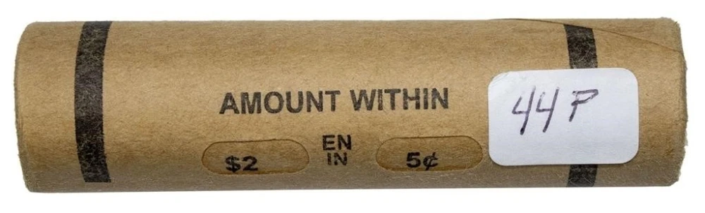 Original 1944-P Jefferson Nickel Roll