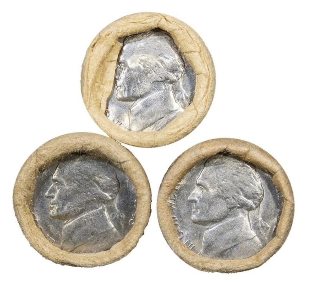 Another 3 Original Early Jefferson Rolls