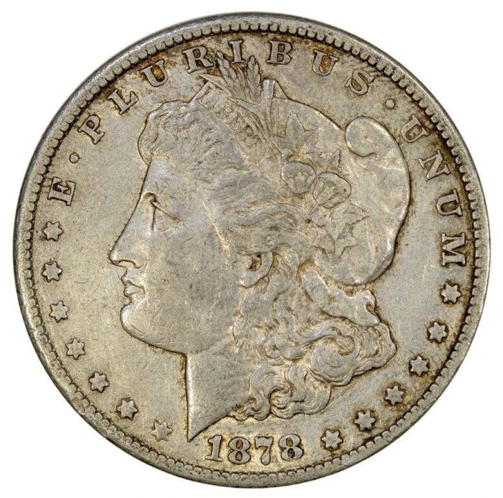 EF-40 Details 1878-CC Morgan $1
