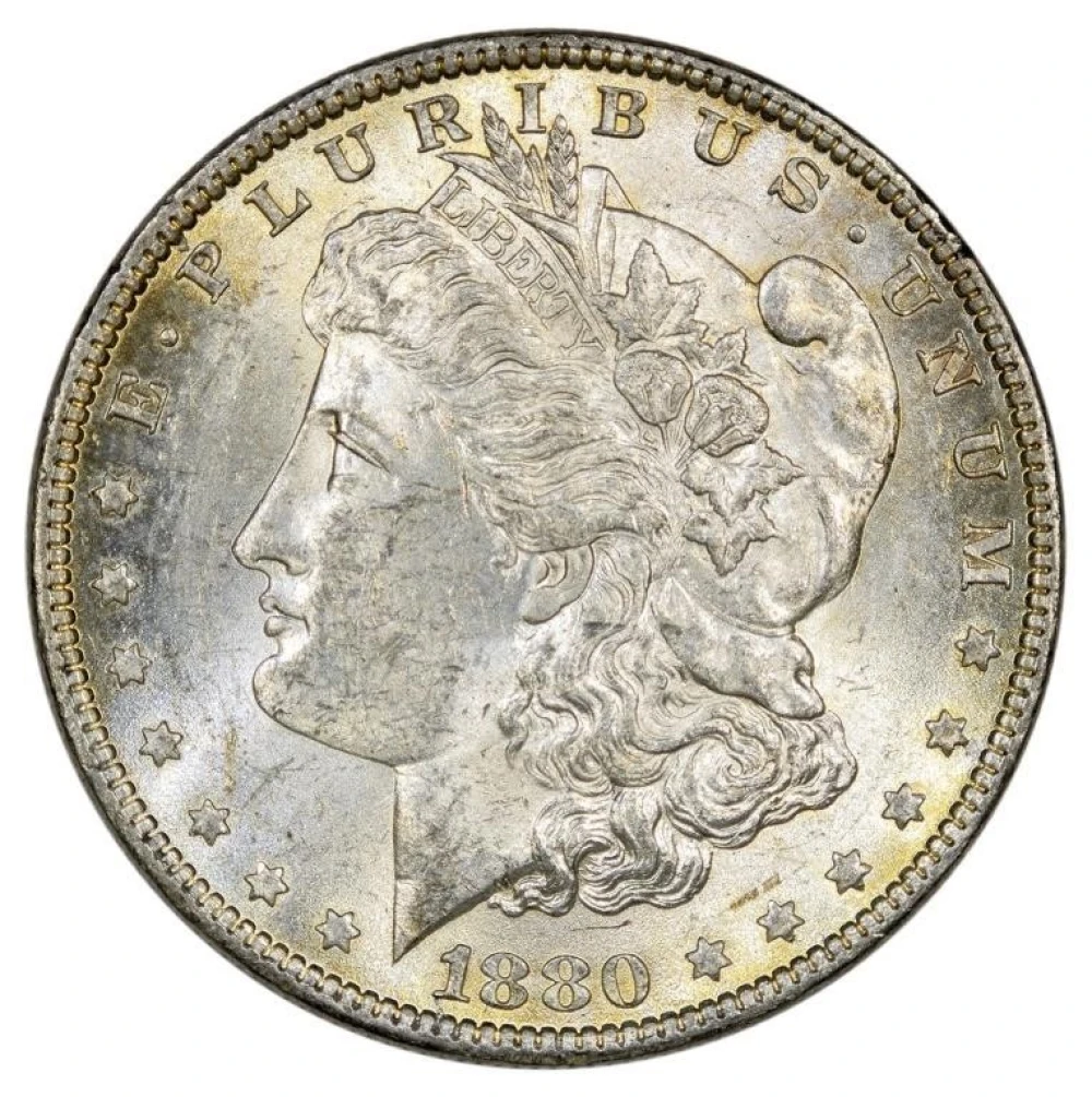 MS-62 1880-O Morgan $1