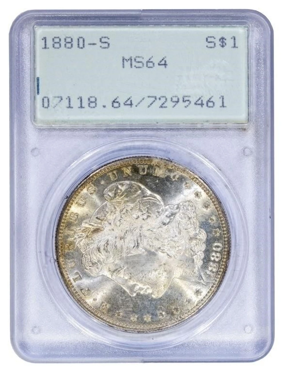 PCGS MS-64 1880-S Morgan Dollar