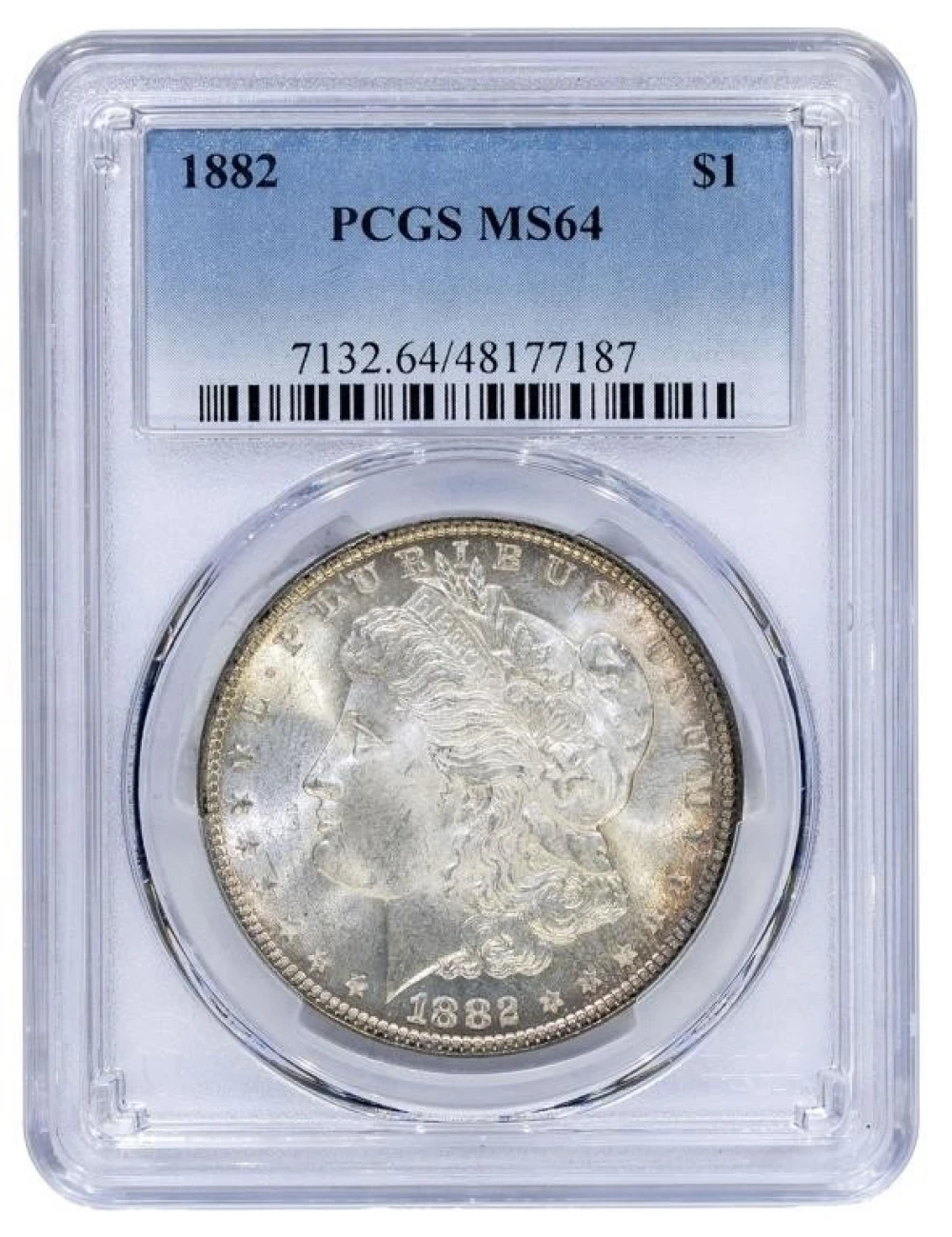 PCGS MS-64 1882 Morgan Dollar