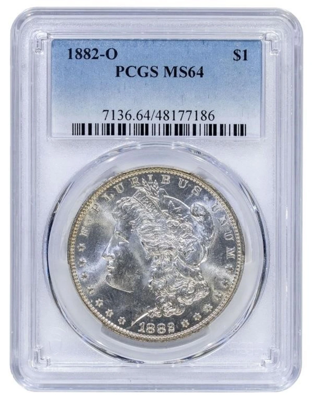 PCGS MS-64 1882-O Morgan $1