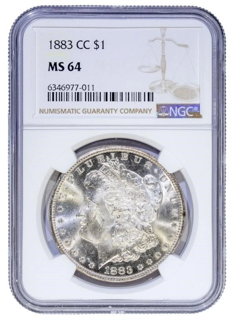NGC MS-64 1883-CC Morgan Dollar