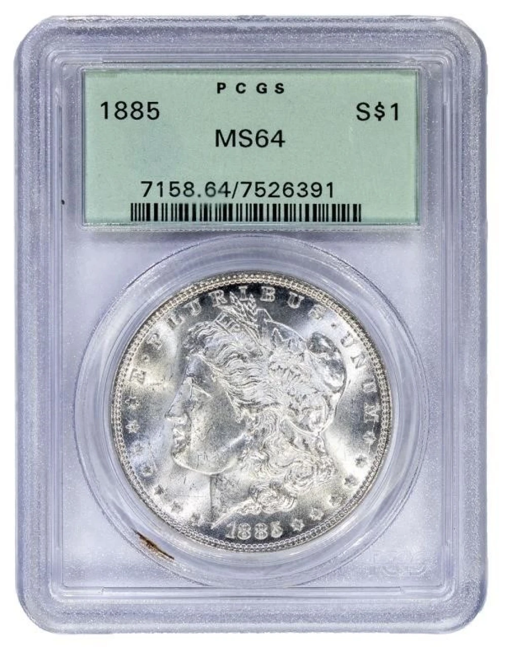 PCGS MS-64 1885 Morgan Dollar