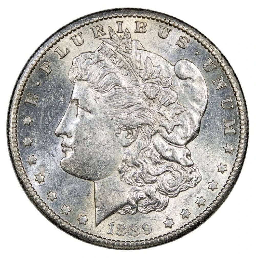 Very Choice AU-58 1889-S Morgan $1