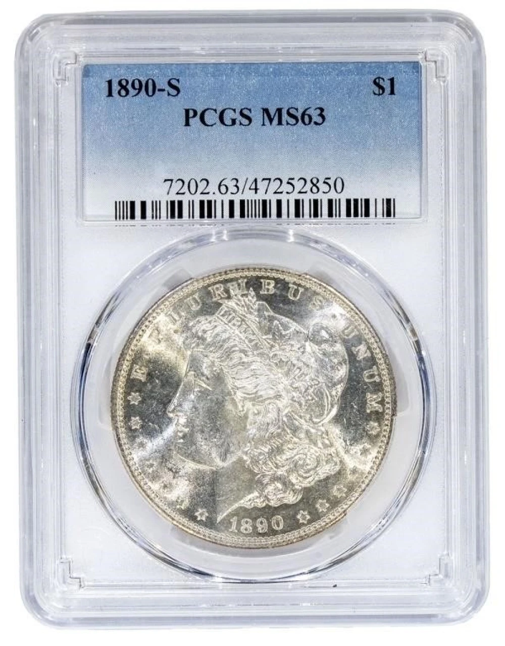 PCGS MS-63 1890-S Morgan Dollar