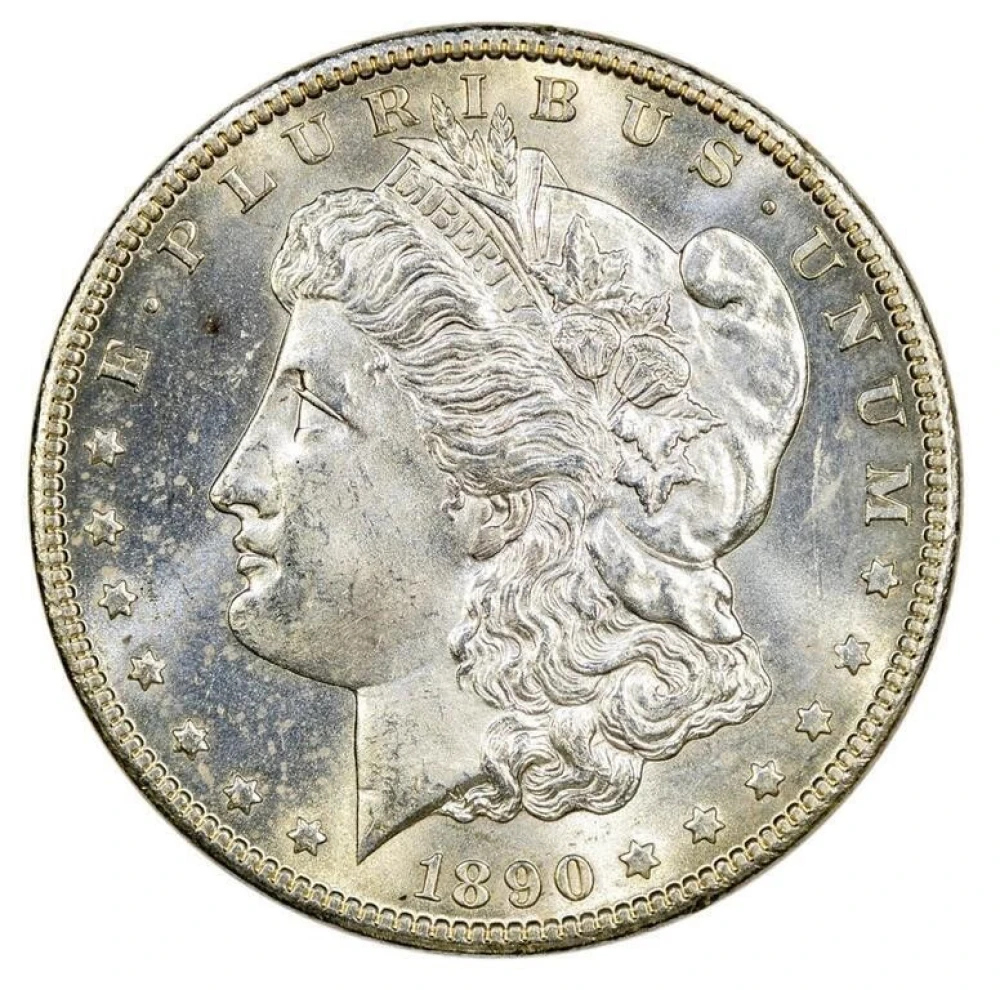 MS-63 1890-CC Morgan $1