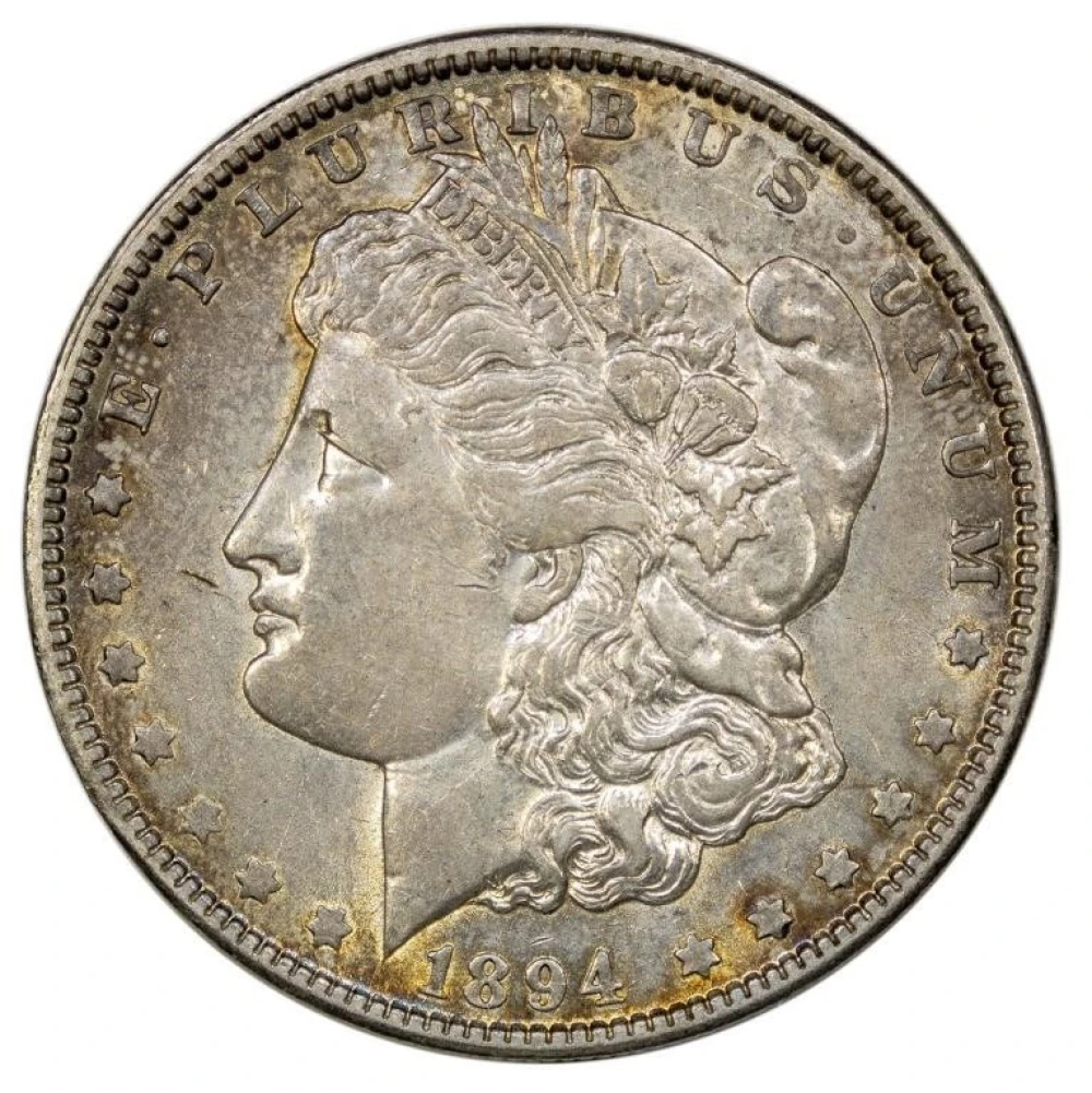 AU-50 1894-O Morgan Dollar