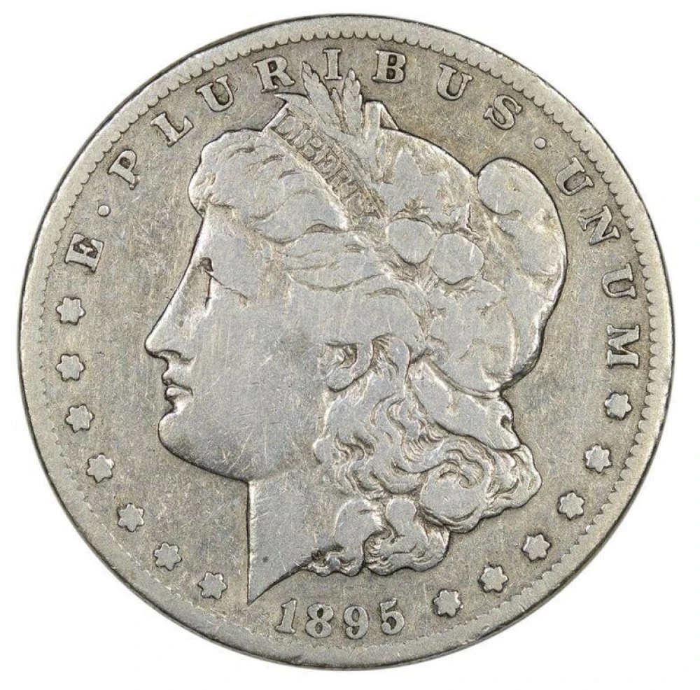 Fine-12 Details 1895-S Morgan $1